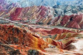 Zhangye National Geopark China Danxia Landform Zhangye Danxia Zhangye Danxia Landform