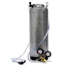 Keg size is 633mm high x 219mm dia. Home Brew Keg System W Reconditioned Cornelius Corny Ball Lock Keg