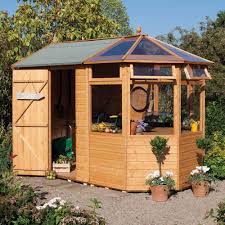 From small wooden potting sheds to large garden studios that function as guest rooms and offices, here are our favourite ideas for garden sheds. 6 8 X 10 3 Ft 2 X 3 1m Wooden Potting Store Garden Shed Greenhouse Westmount Living
