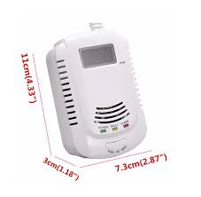 Carbon monoxide detectors are becoming it has a red light that goes off in combination with the alarm sound, a clear digital display that shows. Gas Leak And Co2 Detector