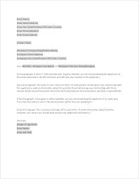 Don't use it if you don't know how to or if you don't have convincing skills. Reference Letter Template Download Free Word Template