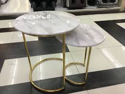 Check spelling or type a new query. China Modern Living Room Furniture Gold Stainless Steel Legs Round Marble Top Nesting Coffee Table Set China Dining Furniture Hotel Furniture