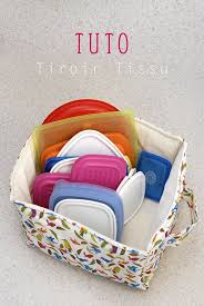 Dans Mon Bocal Tiroir Tissu Rangement Tissu Rangement Couture