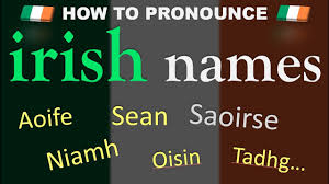 Just as in english pronunciation, you'll run into variations in irish pronunciation. How To Pronounce Irish Names Saoirse Aoife Niamh Pronunciation Guide Youtube