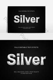 Silver 3d Sharp Text Effect Png Images Psd Free Download Pikbest In 2021 Text Effects Text Png Images