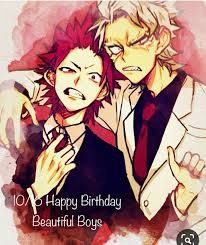 Check spelling or type a new query. Happy Birthday To Kirishima And Tetsutetsu You Beautiful Bros Fandom