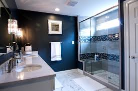 Simple bathroom plan for small bathroom. United States White Shower Tile Ideas Bathroom Transitional With Transformation Traditional Mosaic Tiles Dark Blue Wall