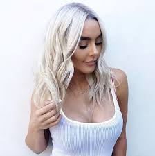 Diy icy white platinum blonde hair tutorial. These Icy Platinum Blonde Color Formulas Will Give You Chills Mane Addicts