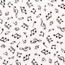 Aesthetic Music Background Black And White Pin By Modes4u On Cute Fabric Designs Music Notes Music Themed Fabric