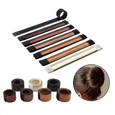 Find many great new & used options and get the best deals for 4x women's hair bun snap styling item 2 women's magic hair bun snap styling donut former french twist band maker tool au 2. 7 Pack Donut Hair Bun Maker Hair Accessory Easy Fast Snap Roll Bun Tool Buns Fashion Styling Maker Diy Hair Styling Tool For Women And Girls 7 Colors Buy Online In Antigua