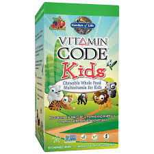 What are the best vitamins for children? Vitamin Code Kids 60 Chewables By Garden Of Life At The Vitamin Shoppe