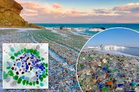 The best puzzles of camp rock jigsaws. Waves Transform Russian Seaside From A Dumping Ground For Alcohol Bottles Into A Colourful Pebble Beach