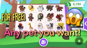 How To Get Any Pet For Free In Roblox Adopt Me Omg Pet Hacks Adoption Pets