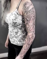 Sleeve tattoo japanese style on a hand men. 22 Awesome Floral Sleeve Tattoo Design Ideas