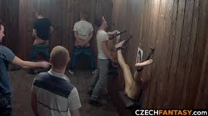 Huge Tits for Amateurs in Glory Hole Room - Sex video on Tube Wolf