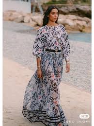 ORDER] Set áo sơ mi lụa + chân váy maxi Chanel