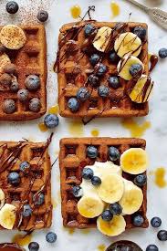 29 Breakfast Potluck Ideas For Work That Will Impress Your Colleagues Healthy Chocolate Healthy Chocolate Banana Banana Waffles