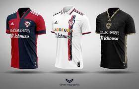 La maglia away del cagliari calcio 2020 2021. Adidas Cagliari Come Saranno Le Maglie Secondo Emmegraphic