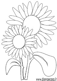 Girasole Disegno Da Colorare Fredrotgans