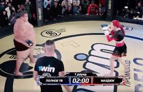 Check spelling or type a new query. Mma News Female Fighter Defeats Man Almost 400 Pounds Heavier Than Her In Craziest Mma Fight Ever Givemesport