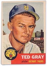 Tiger lefty Ted Gray was a star pitcher during World War II in the Pacific 