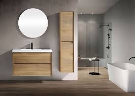 D vanity in black and grey with vitreous china vanity top in white with white sink Bathroom Vanities Wholesale Bathroom Fixtures