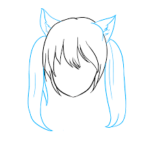 How To Draw An Anime Cat Girl Really Easy Drawing Tutorial Hi all, if you love manga and anime you'd probably love to follow this tutorial of an anime character, you can play the step by step video or use the images below. how to draw an anime cat girl really