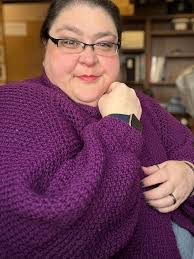 I finished my first granny scare! I learned several new stitches making  this. I think it is the most complicated thing I have made. This used I  Love This Cotton exclusively but