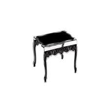 La table de chevet est l'élément indispensable dans une chambre. Table De Chevet Acrylique Baroque Noire Acrila
