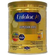 The concerns relate to mead johnson's enfalac a+ step 1 in a 1.8 kg carton, which contains three foil packs in. Enfalac A Dha Step 1 400g 0 12bulan New