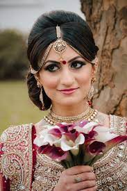 Epingle Sur Indian South Asian Wedding Bride Makeup Hair Angela Tam Makeup Artist Hair La Oc