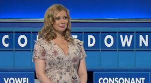 The maths whizz has joked about the smutty words that sometimes end up on her board. Rachel Riley Shows Off Baby Maven On Countdown Entertainment Daily