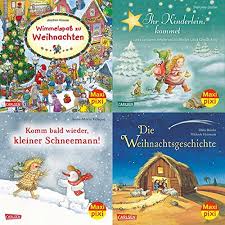 Die schüler haben ihre lehrbücher zugemacht. Maxi Pixi Serie Nr 53 4er Bundle Warten Auf Den Weihnachtsmann 9783551030160 Amazon Com Books