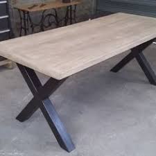 Table Industrielle Pieds En X Coin Salle A Manger Pieds De Table Table Salle A Manger