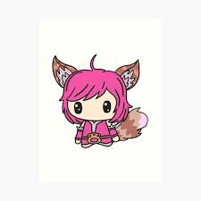 The images must be png (transparent) and the chibi must be celebrating. Layla Chibi Mobile Legends Art Print By Doodlemachine Redbubble