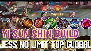Check spelling or type a new query. Build Yi Sun Shin Jess No Limit Tersakit 2021 Marksman Mobile Legends Youtube