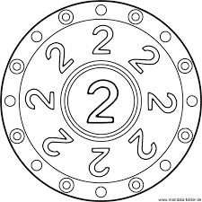 Uns ist es sehr wichtig, dass die hier kostenlos angebotenen vorlagen für sie wirklich von nutzen sind. Die 2 Als Zahlen Mandala Zum Kostenlosen Ausdrucken