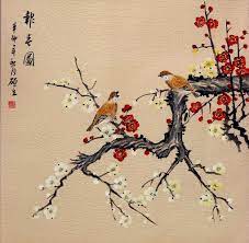 Maybe you would like to learn more about one of these? Birds And Blossoms Cherry Blossom Painting Japanese Art Painting