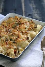 Gratin Choux Fleur Parmesan Jambon Cru Champignons Diner Familial Recettes De Cuisine Chou Fleur Gratin De Choux