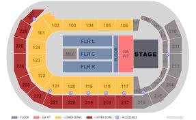 Seating Charts Duluth Entertainment Convention Center