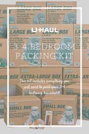 3 4 Bedroom Household Kit Moving Supplies Moving Day Household