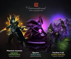 Spectre's arcana took a lot longer to come out than they usually do. Bring Back The International Showdown Dota2