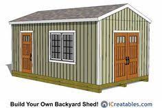 12x20 Large Storage Shed Plans Wood Shed Plans 12x20 Shed Plans Diy Shed Plans