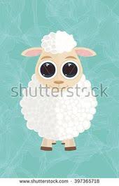 illustration of cute sheep cute sheep sheep drawing sheep vector