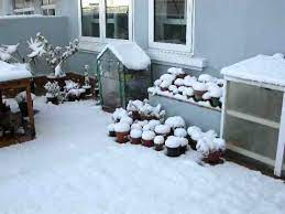 Raise planters up off the ground making sure the drainage hole is not blocked. How To Protect Pots And Planters From Winter Damage Laidback Gardener