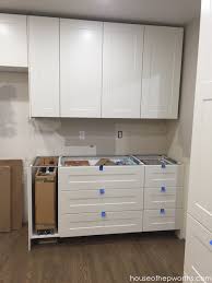 Wood is naturally resistant to germs and bacteria, and a solid piece of wood is very resistant to cracking and breaking. Installing Ikea Quartz Countertops Frosty Carrina House Of Hepworths