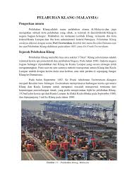 Baru2 ini llyod list, salah satu jurnal tertua yang mencatat berita mingguan. Pelabuhan Klang