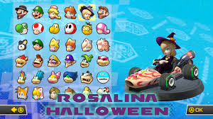 Rosalina is an unlockable cruiser character. Rosalina Halloween From Mkt Mario Kart 8 Mods
