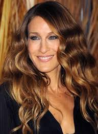 Sarah Jessica Parker Beautiful Caramel Blonde Color Hair Highlights Blonde Highlights Hair
