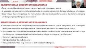 Mewujudkan perpaduan negara dan integrasi nasional melalui aspek kesenian dan kebudayaan. Nur Athirah Binti Azhar 2 2 Mpu Dasar Kebudayaan Kebangsaan Youtube